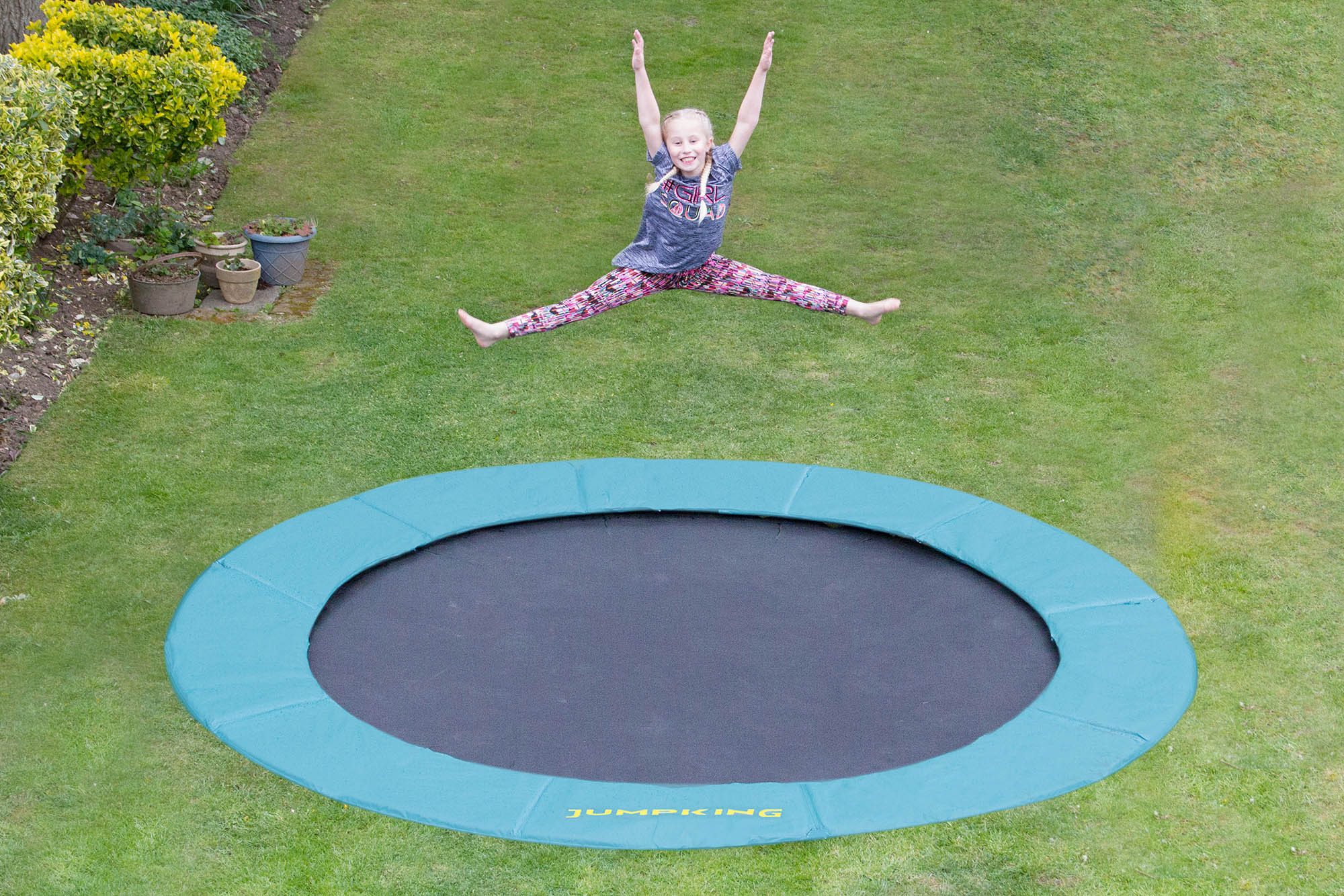 Jumpking 14 ft InGround Trampoline